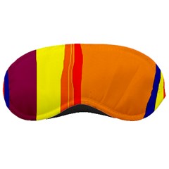 Hot Colorful Lines Sleeping Masks by Valentinaart