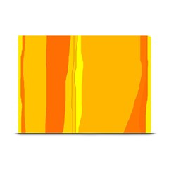 Yellow And Orange Lines Plate Mats