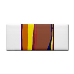 Colorful Lines Hand Towel by Valentinaart