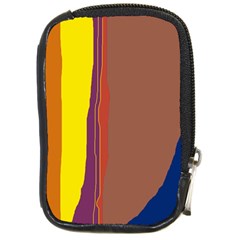 Colorful Lines Compact Camera Cases by Valentinaart