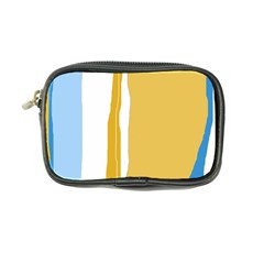 Blue and yellow lines Coin Purse