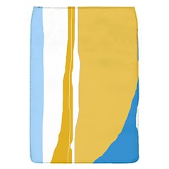 Blue and yellow lines Flap Covers (S) 