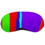 Colorful decorative lines Sleeping Masks Front