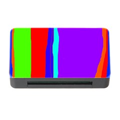 Colorful Decorative Lines Memory Card Reader With Cf