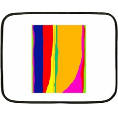 Colorful Lines Fleece Blanket (mini)