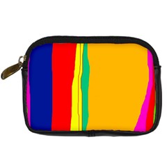 Colorful Lines Digital Camera Cases by Valentinaart