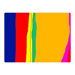 Colorful Lines Double Sided Flano Blanket (mini) 