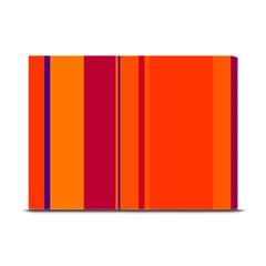 Orange Lines Plate Mats