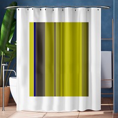 Green Elegant Lines Shower Curtain 60  X 72  (medium) 