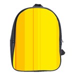 Yellow lines School Bags(Large)  Front