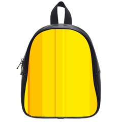 Yellow Lines School Bags (small)  by Valentinaart