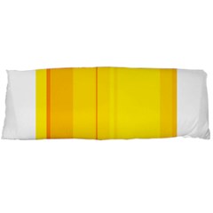 Yellow Lines Body Pillow Case (dakimakura)