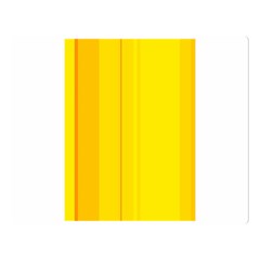 Yellow Lines Double Sided Flano Blanket (large) 