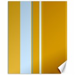 Yellow elegant lines Canvas 11  x 14   10.95 x13.48  Canvas - 1