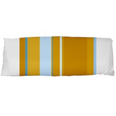 Yellow Elegant Lines Body Pillow Case Dakimakura (two Sides)