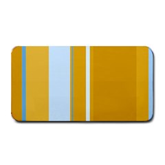 Yellow Elegant Lines Medium Bar Mats