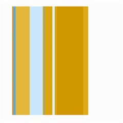 Yellow Elegant Lines Large Garden Flag (two Sides)