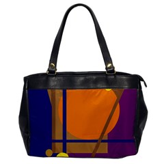 Decorative Abstract Design Office Handbags by Valentinaart