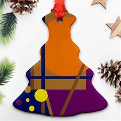 Decorative Abstract Design Ornament (christmas Tree)