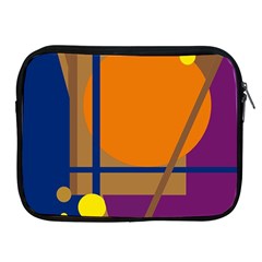 Decorative Abstract Design Apple Ipad 2/3/4 Zipper Cases by Valentinaart