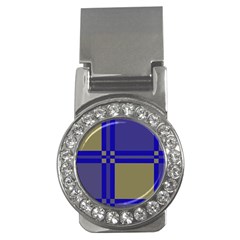 Blue design Money Clips (CZ) 