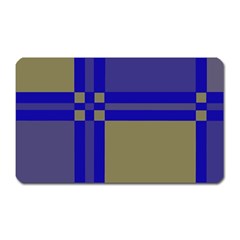 Blue design Magnet (Rectangular)