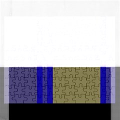 Blue design Rectangular Jigsaw Puzzl