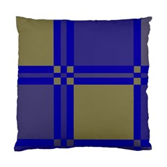 Blue design Standard Cushion Case (Two Sides)