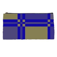 Blue Design Pencil Cases by Valentinaart