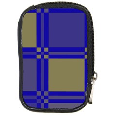 Blue Design Compact Camera Cases by Valentinaart