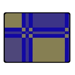 Blue Design Fleece Blanket (small)