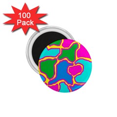 Colorful Abstract Design 1 75  Magnets (100 Pack)  by Valentinaart