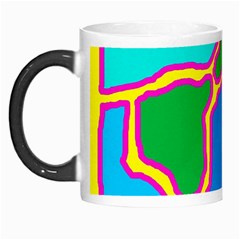 Colorful Abstract Design Morph Mugs by Valentinaart