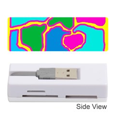 Colorful Abstract Design Memory Card Reader (stick)  by Valentinaart