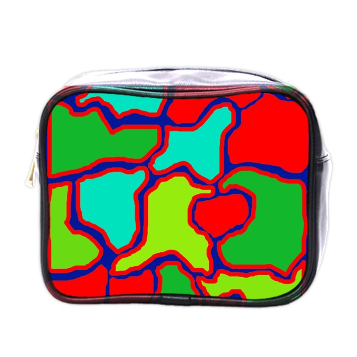 Colorful abstract design Mini Toiletries Bags