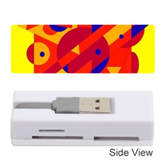 Colorful Abstraction Memory Card Reader (stick) 