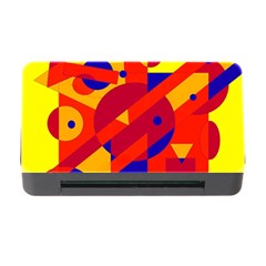 Colorful Abstraction Memory Card Reader With Cf