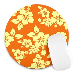 Sunny Hawaiian Round Mousepads by AlohaStore