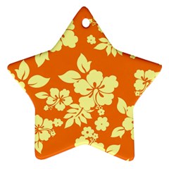 Sunny Hawaiian Ornament (star)  by AlohaStore