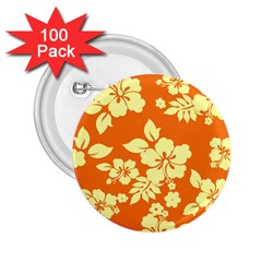 Sunny Hawaiian 2 25  Buttons (100 Pack)  by AlohaStore