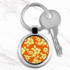 Sunny Hawaiian Key Chains (round)  by AlohaStore