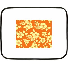 Sunny Hawaiian Double Sided Fleece Blanket (mini)  by AlohaStore