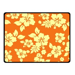 Sunny Hawaiian Fleece Blanket (small)