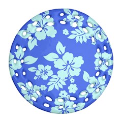 Hawaiian Sky Round Filigree Ornament (2side) by AlohaStore