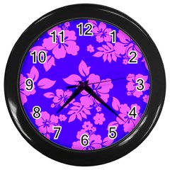 Hawaiian Evening Wall Clocks (black) by AlohaStore