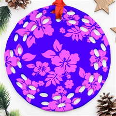 Hawaiian Evening Ornament (round Filigree) 