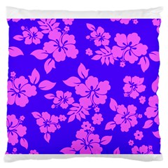 Hawaiian Evening Large Flano Cushion Case (one Side) by AlohaStore