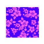 Hawaiian Evening Small Satin Scarf (Square) Front