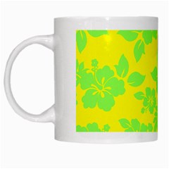 Bright Hawaiian White Mugs by AlohaStore