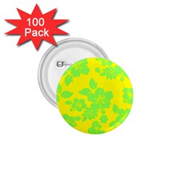 Bright Hawaiian 1 75  Buttons (100 Pack)  by AlohaStore